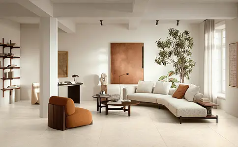 Background tile, Effect other stones, Color beige, Glazed porcelain stoneware, 120x120 cm, Finish antislip