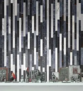 Hintergrundfliesen, Unglasiertes Feinsteinzeug, 7.5x60 cm, Oberfläche rutschfeste