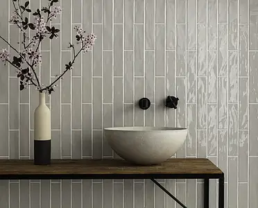 Background tile, Ceramics, 5x25 cm, Surface Finish glossy