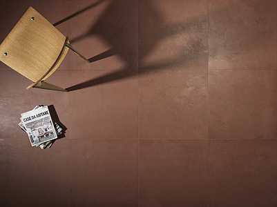 Background tile, Effect resin, Color brown, Glazed porcelain stoneware, 60x60 cm, Finish matte