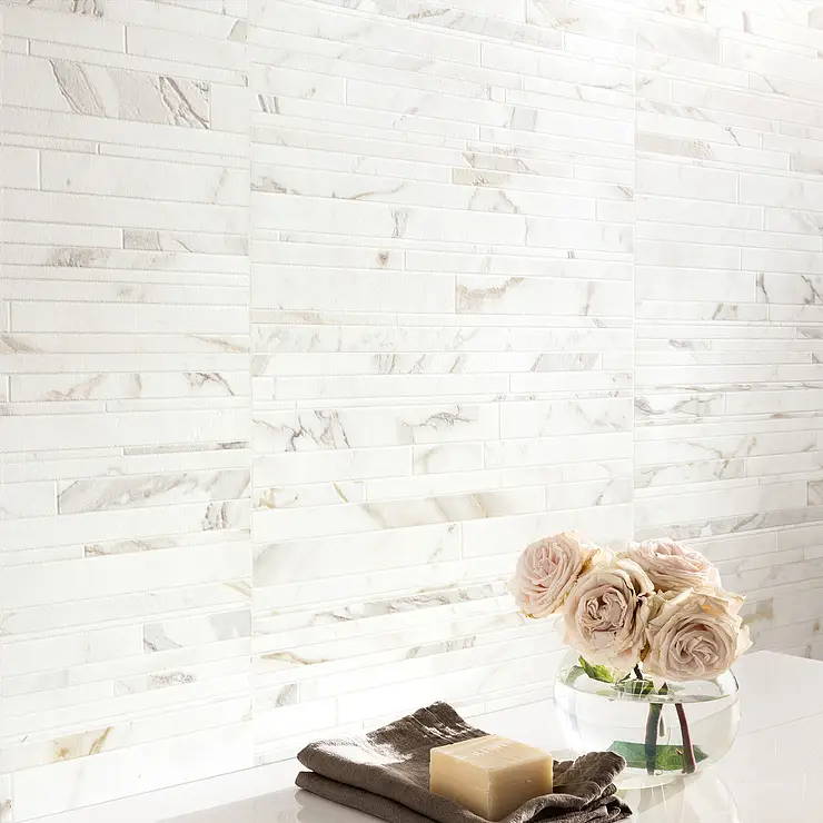 Background tile, Effect stone,other marbles, Color beige,grey,white, Glazed porcelain stoneware, 30x60 cm, Finish matte