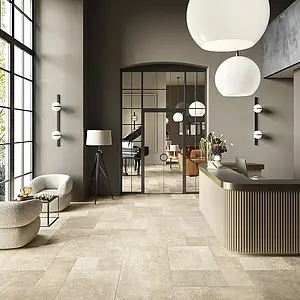 Background tile, Effect other stones, Color beige, Glazed porcelain stoneware, 30x30 cm, Finish antislip