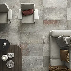 Background tile, Effect other stones, Color grey, Glazed porcelain stoneware, 60x120 cm, Finish antislip
