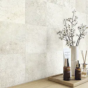 Background tile, Effect other stones, Color beige, Glazed porcelain stoneware, 20x20 cm, Finish antislip