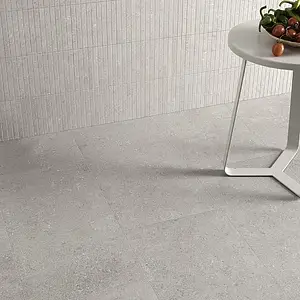 Background tile, Effect concrete, Color grey, Glazed porcelain stoneware, 30x60 cm, Finish antislip