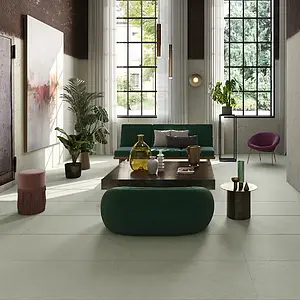 Background tile, Color green, Glazed porcelain stoneware, 60x120 cm, Finish antislip