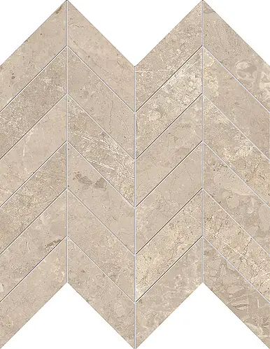 Edimax Astor, Velvet, NA90_AlmondMosaicoChevron