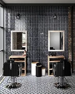 Background tile, Effect faux encaustic tiles, Color multicolor, Unglazed porcelain stoneware, 20x20 cm, Finish antislip