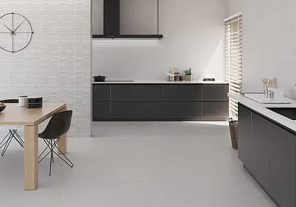 Background tile, Effect other stones, Color white, Ceramics, 30x90 cm, Finish matte