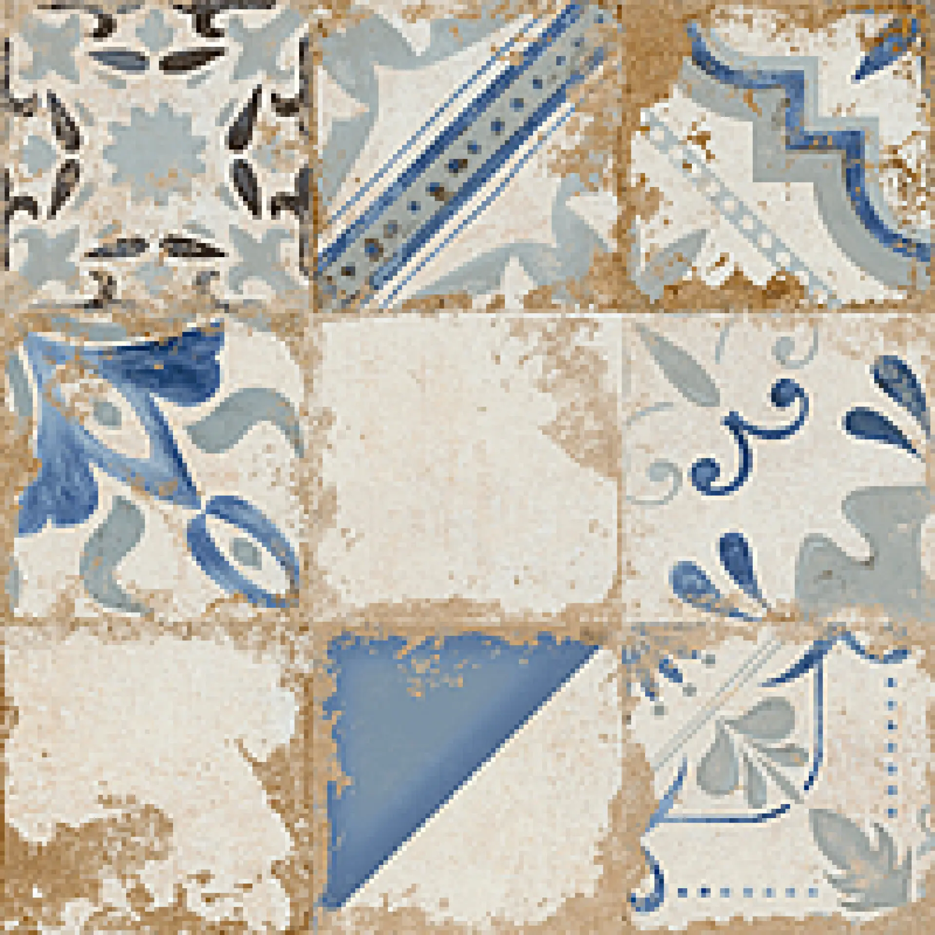 Memory Azul _satin El Molino Memory