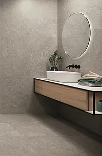 Background tile, Effect other stones, Color grey, Glazed porcelain stoneware, 58x58 cm, Finish matte