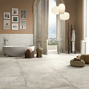 Background tile, Effect stone,other stones, Color beige,grey, Glazed porcelain stoneware, 100x100 cm, Finish antislip