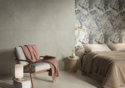Background tile, Effect unicolor, Color beige, Unglazed porcelain stoneware, 60x120 cm, Finish matte