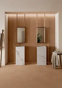 Background tile, Effect unicolor, Color brown, Unglazed porcelain stoneware, 60x120 cm, Finish matte