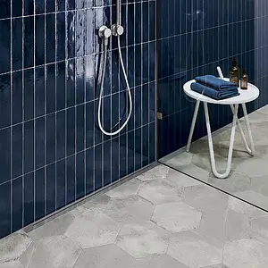 Background tile, Color grey, Glazed porcelain stoneware, 22x25 cm, Finish antislip