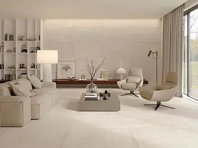 Background tile, Effect other stones, Color beige, Glazed porcelain stoneware, 100x100 cm, Finish antislip