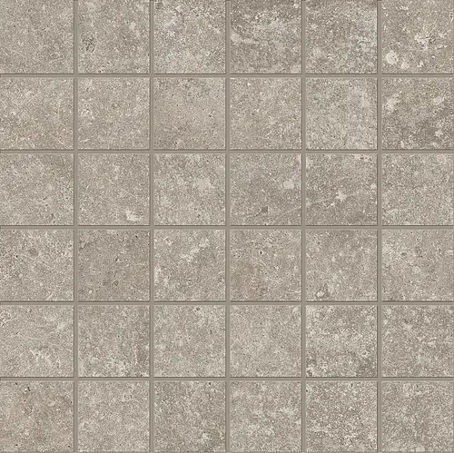 Emilceramica, Ever-Stone, EN9S_EverstoneMosaico5X5GreyNaturaleR10