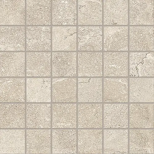 Emilceramica, MaPierre, EM07_MapierreAncienneMosaico5X5BeigeNat