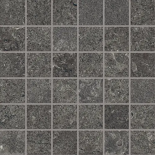 Emilceramica, MaPierre, EM0A_MapierreAncienneMosaico5X5NoirNat