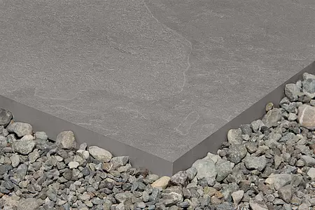 Grundflise, Effekt sten,other stones, Farve grå, Glaseret porcelænsstentøj, 50x100 cm, Overflade skridsikker