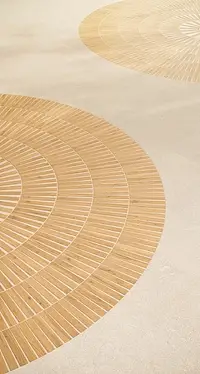 Background tile, Effect wood, Color beige, Glazed porcelain stoneware, 5.3x30 cm, Finish antislip