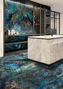 Grundflise, Effekt anden marmor, Farve beige, Glaseret porcelænsstentøj, 120x278 cm, Overflade poleret