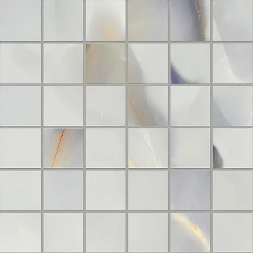 Emilceramica, Tele di Marmo Pure Onyx, EMQQ_TdmpoMosaico5X5OnyxTurcheseSilktech