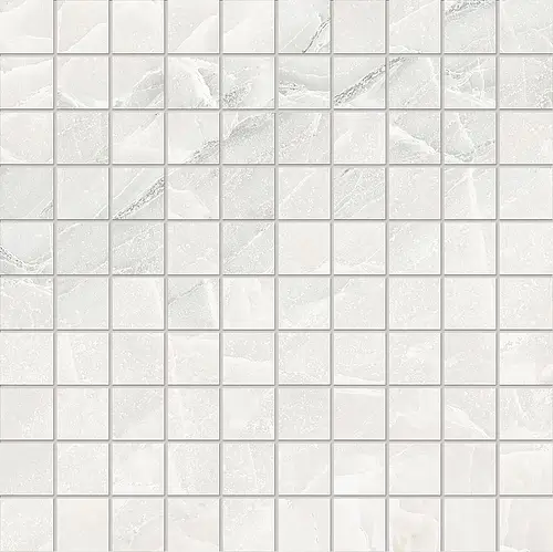 Emilceramica, Tele di Marmo Selection, EK4S_TdmsMosaico3X3WhiteParadiseNat