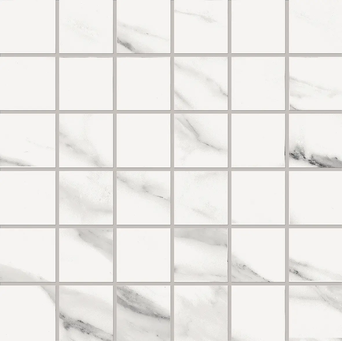 EDRK_Mosaico Statuario Michelangelo Naturale Emilceramica Tele di Marmo