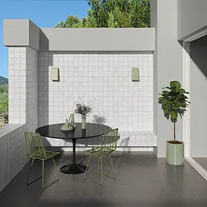 Background tile, Color grey, Glazed porcelain stoneware, 10x10 cm, Finish antislip