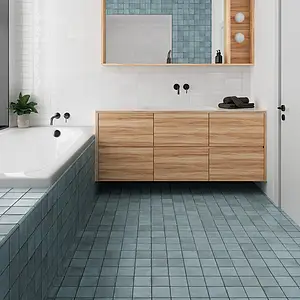Background tile, Color white, Style zellige, Ceramics, 7.5x15 cm, Finish glossy