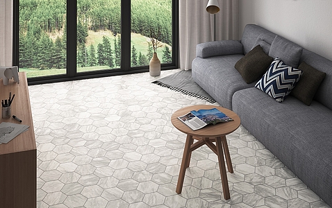 Bardiglio Porcelain Tiles produced by Equipe Ceramicas, Stone effect
