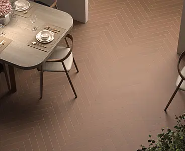Background tile, Effect other stones, Color brown, Glazed porcelain stoneware, 7.5x60 cm, Finish matte