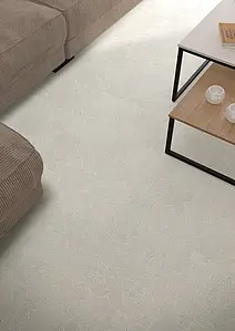 Background tile, Effect other stones, Color white, Glazed porcelain stoneware, 16.8x16.8 cm, Finish antislip