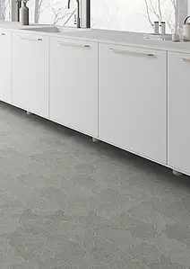 Background tile, Effect other stones, Color grey, Glazed porcelain stoneware, 12x12 cm, Finish antislip