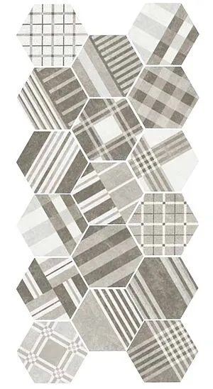 Equipe Ceramicas, Hexatile Cement, 22101_Cement GEO Grey