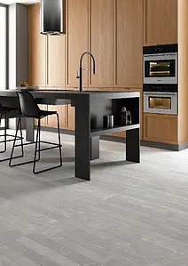 Background tile, Effect other marbles, Color grey, Glazed porcelain stoneware, 7.5x60 cm, Finish antislip