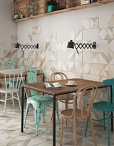 , Style patchwork, Effet terrazzo, imitation carreaux de ciment
