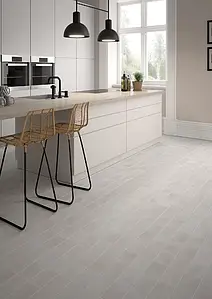 Background tile, Color white, Glazed porcelain stoneware, 10x15 cm, Finish antislip