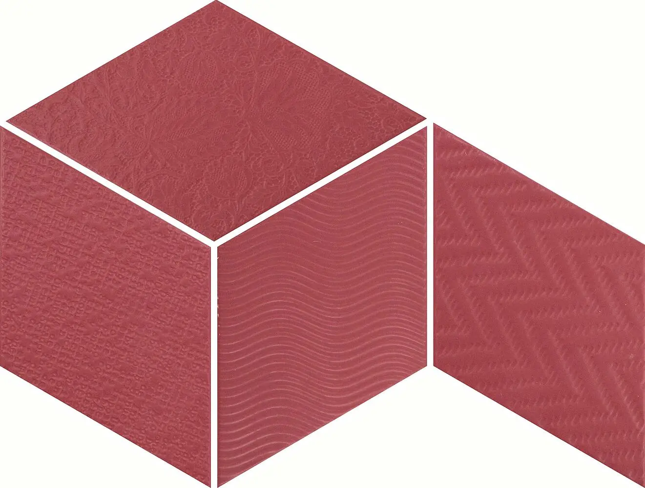 Equipe Ceramicas, Rhombus, 21312_Rhombus Red