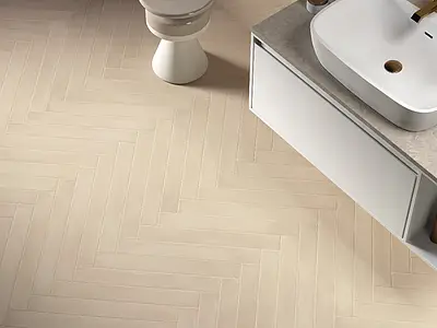 Background tile, Effect other stones, Color beige, Glazed porcelain stoneware, 7.5x60 cm, Finish antislip