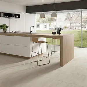 Background tile, Effect other stones, Color grey, Glazed porcelain stoneware, 7.5x60 cm, Finish antislip