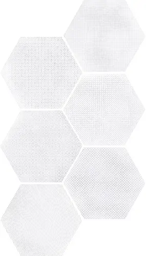 Equipe Ceramicas, Urban, 23516_Urban_hexagon_melange_light_Eq-10D