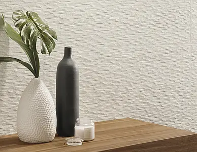 Background tile, Effect stone,sandstone, Color white, Unglazed porcelain stoneware, 60x120 cm, Finish antislip