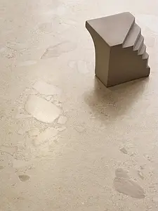 Background tile, Effect other stones, Color beige, Unglazed porcelain stoneware, 60x120 cm, Finish semi-polished