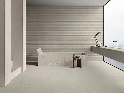 Background tile, Effect other stones, Color grey, Unglazed porcelain stoneware, 60x120 cm, Finish antislip