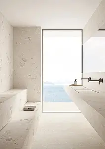 Background tile, Effect other stones, Color beige, Unglazed porcelain stoneware, 60x120 cm, Finish antislip