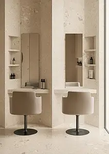 Background tile, Effect other stones, Color beige, Unglazed porcelain stoneware, 120x278 cm, Finish antislip