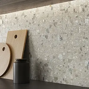 Mosaic tile, Effect ceppo di gré, Color grey, Unglazed porcelain stoneware, 30x30 cm, Finish antislip