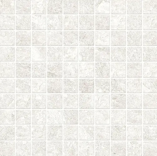 Ergon, Oros Stone, EL1H_OrosStoneMosaico3X3WhiteNat